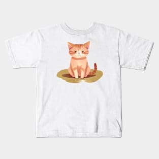 cute cat Kids T-Shirt